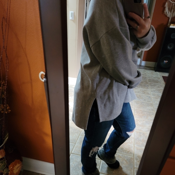 Oversized Adidas Trefoil Tunic Sweatshirt - Picture 6 of 7